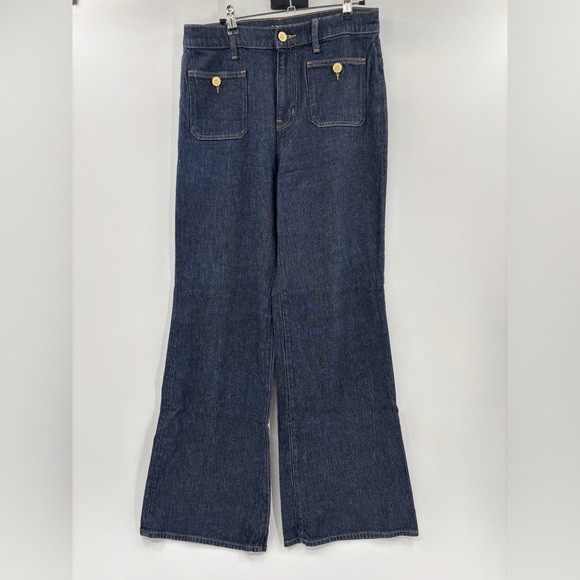 J.Crew Sailor denim trouser in Rinse wash - Picture 5 of 6